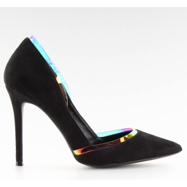 Černé duhové odznaky 5126 Black černý