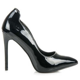 Via Giulia  Lakované špendlíky černý