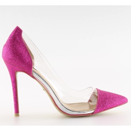 Glitter kolíky fuchsie 5133 fushia růžový