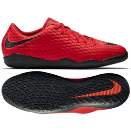 Sálová obuv Nike HypervenomX Phelon Iii červené