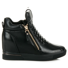 Černé tenisky černá