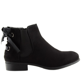 Černé Chelsea boty pro ženy 3740 black černý