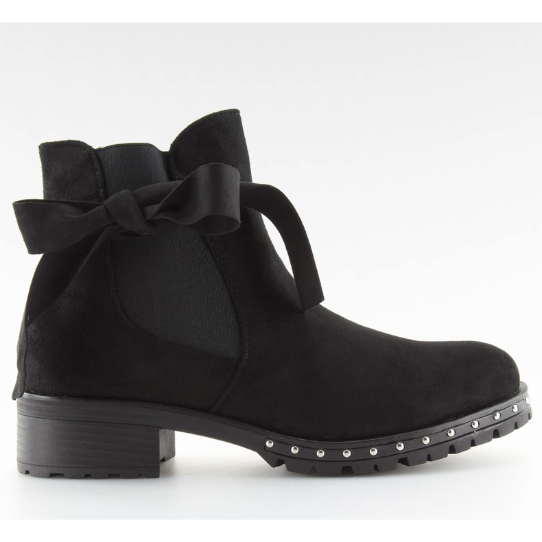 Černé boty Jodhpur DR11798-64 černé černá