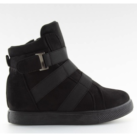 Černé tenisky s žvýkačky černé H7191 negro černá