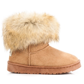 Bella Paris Velbloud Mukluki hnědý Bella Paris Velbloud Mukluki hnědý