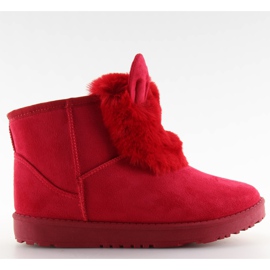 Červené emuše s knedlíkem B198 červené červený