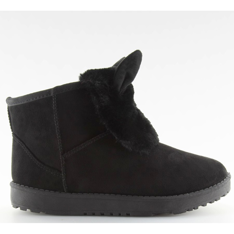 Černá emusie s ušima B198 černá Černá emusie s ušima B198 černá