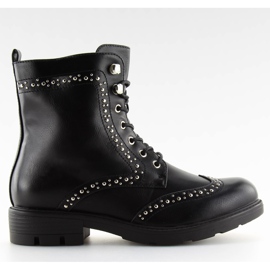 Black S92 Černé dělnice s cvočky černý