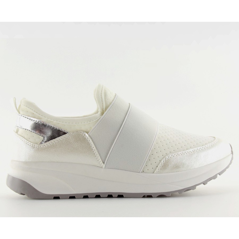 Bílé sportovní boty pro ženy NB150P White bílý šedá