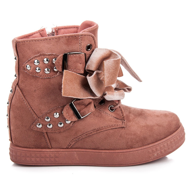 Tenisky s mašlemi růžový