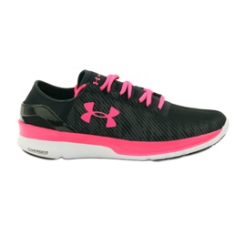 Běžecké boty Under Armour Speedform Turbulence černá růžový