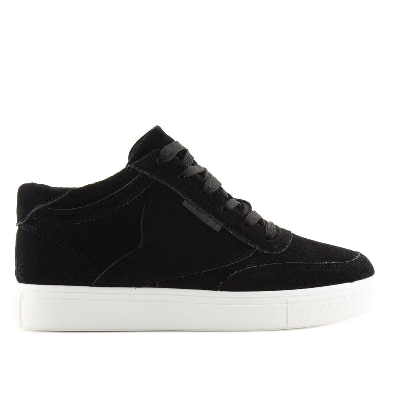 Dámské černé semišové tenisky NB171P Black černá