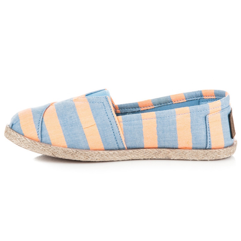 Mckeylor Dětské pruhované espadrilky vícebarevný