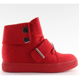 Červené dámské tenisky NC158 Red červený