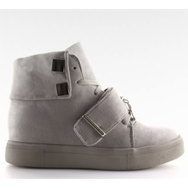 Šedé dámské tenisky NC158 šedé šedá