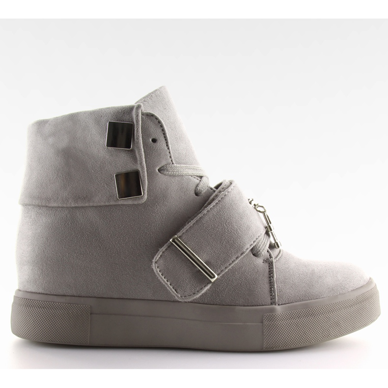 Šedé dámské tenisky NC158 šedé šedá