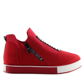 Tenisky On Wedge Red Nb168 červený