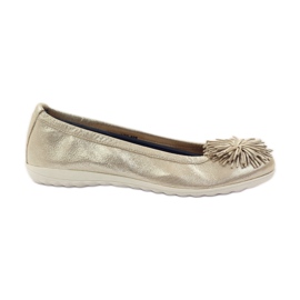 Dámské balerínky Caprice 22116 žluť