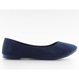 Dámské tmavě modré balerínky JX38 Navy námořnická modř