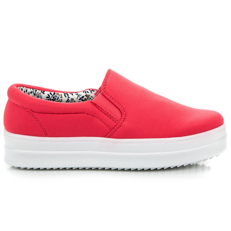 Mckeylor Červené slipy na platformě