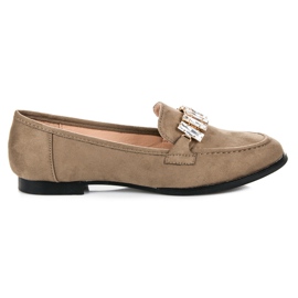 Vices Semišové boty s ornamentem zelený