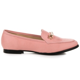 Vices Semišové boty růžový