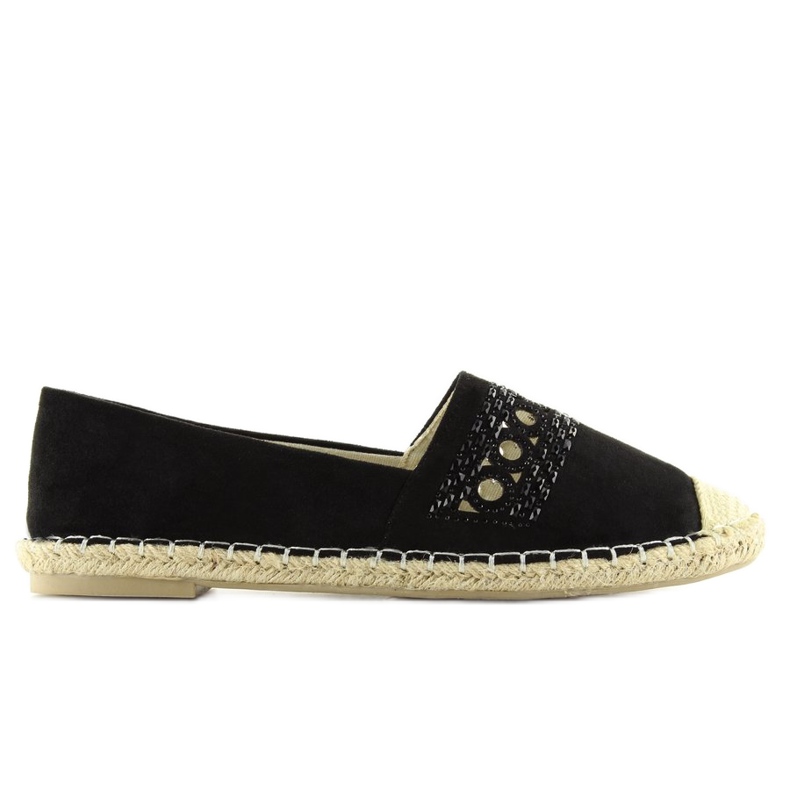 Černé dámské espadrilky SK135 Black černá