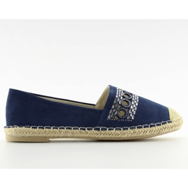 Námořnické modré espadrilky SK135 DK.BLUE námořnická modř