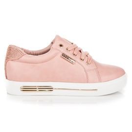Vices Sportovní boty na platformě růžový