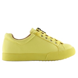 Žluté dámské tenisky 7209 Yellow žluť