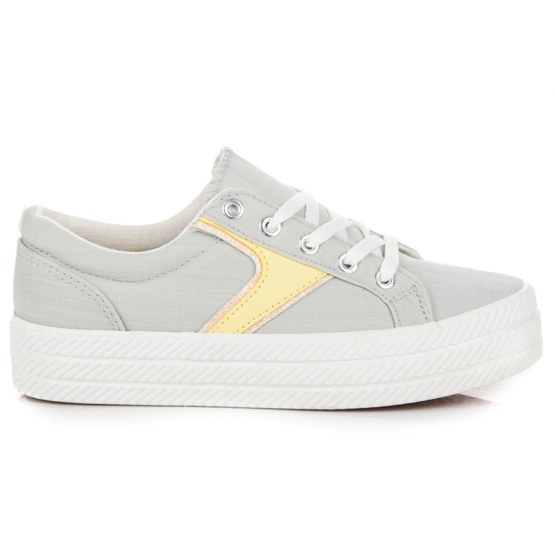 Kylie Tenisky Na Platformě šedá