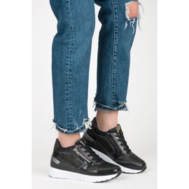 Kylie Sportovní obuv na klínku černá