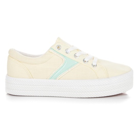 Kylie Tenisky Na Platformě žluť