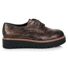 Kylie Obuv s vysokou podrážkou hnědý