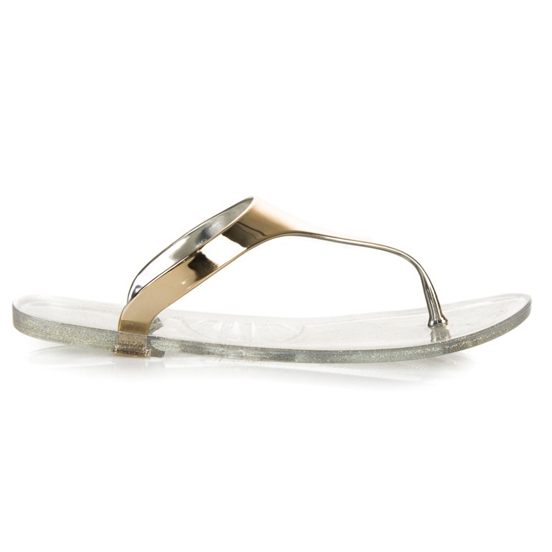 Vinceza Gumové žabky žlutá