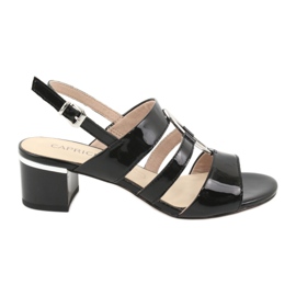 Dámské sandály Caprice s ozdobou 28208 černý