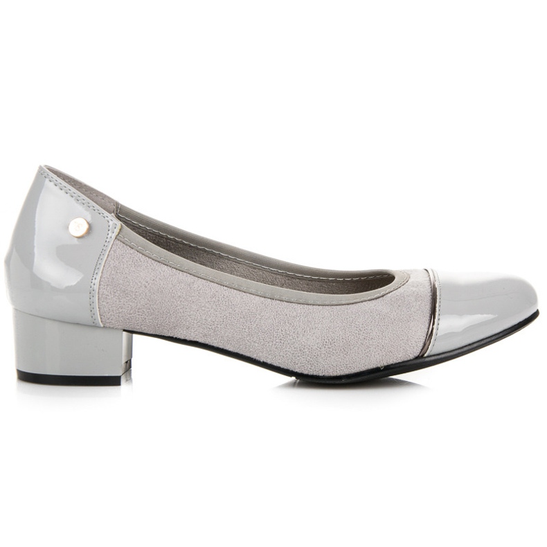 Vices Ležérní boty na nízkém podpatku šedá