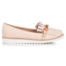 Vices Mokasíny S Korálky hnědý