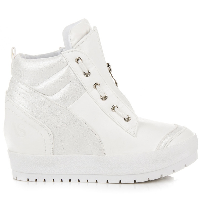 Vices Tenisky na platformě bílý