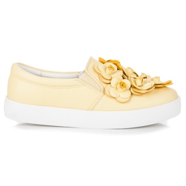 Vices Ozdobné slipy žluť