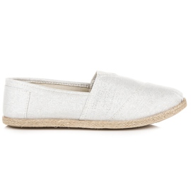 Nazouvací espadrilky šedá Nazouvací espadrilky šedá