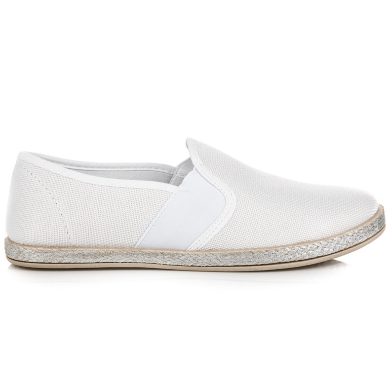 Muto Slipons, espadrilky bílý Muto Slipons, espadrilky bílý