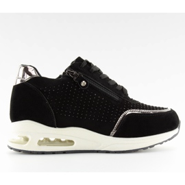 Black 1625 Black dámské sportovní boty černý