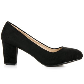 Obchodní lodičky na postu černý