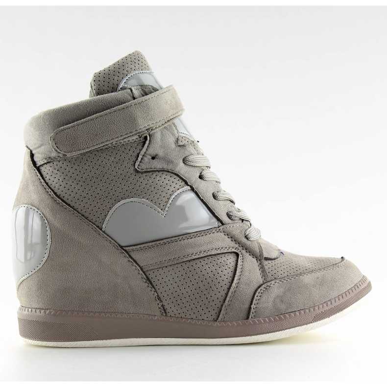 Dámské tenisky šedé 1542 šedé - Ii Gat šedá