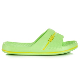 Hasby Dětské pantofle zelená Hasby Dětské pantofle zelená