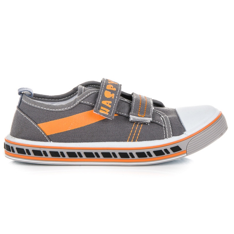 Hasby Šedé tenisky do školy šedá