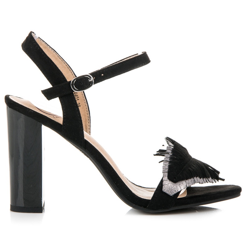 Kylie Boho Sandály Na Baru černá