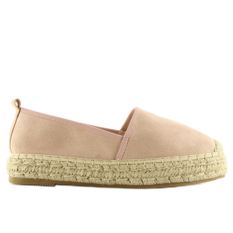 Růžové espadrilky pro ženy BB10P růžové růžový