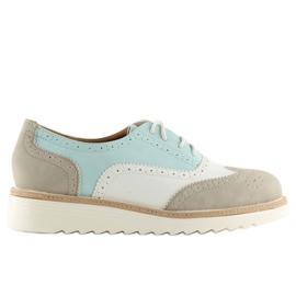 Dámské mokasíny A-9250 Grey šedá Dámské mokasíny A-9250 Grey šedá